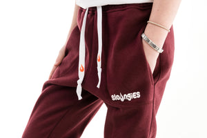 Kids Sloungies Unisex - Burgundy