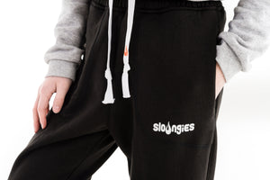 Kids Sloungies Unisex - Black