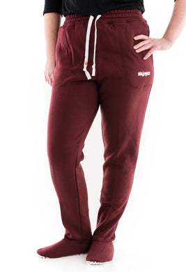 Adult Sloungies Unisex - Burgundy