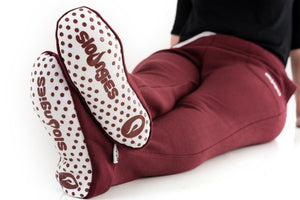 Adult Sloungies Unisex - Burgundy