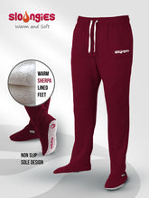 Load image into Gallery viewer, Adult Sloungies Unisex - Burgundy